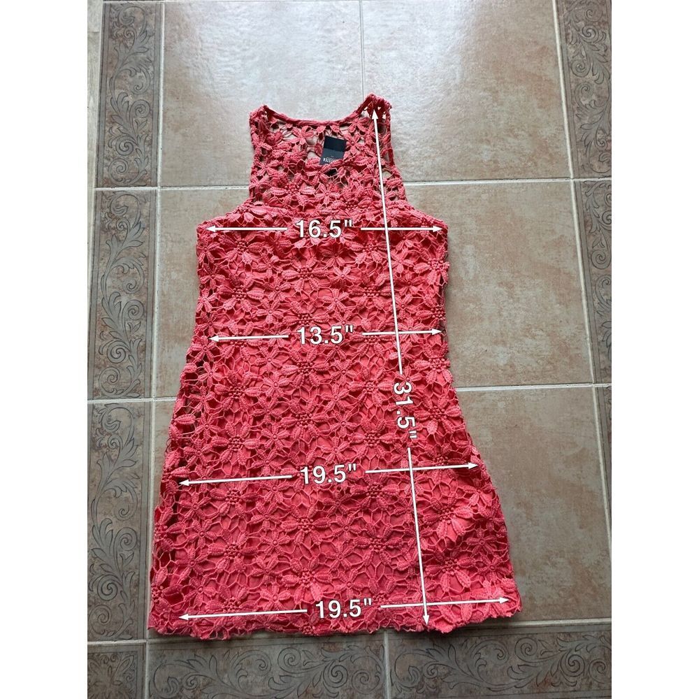 HOLLISTER Lace sleeveless midi Dress Size S New ! - Picture 2 of 8